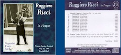 CD Ruggiero Ricci in Prague